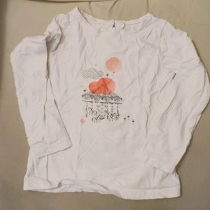 Jacadi Paris girl size 6 long sleeve shirt